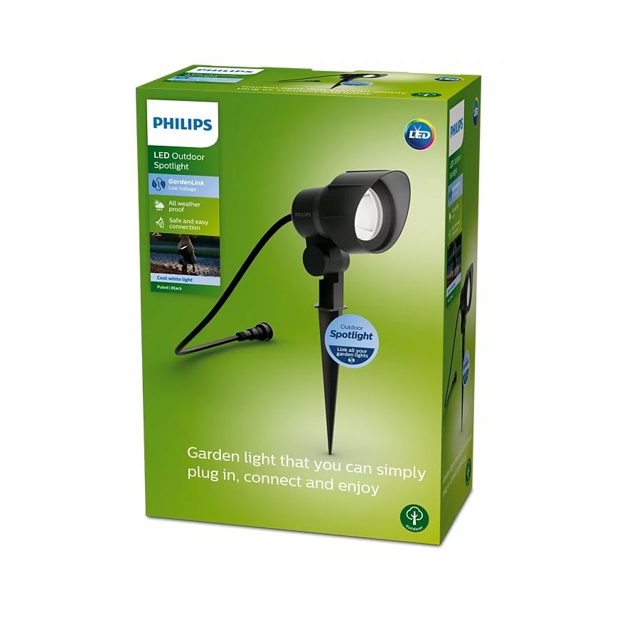 Philips - Faretto LED da esterno LED/6W/12V 4000K IP44