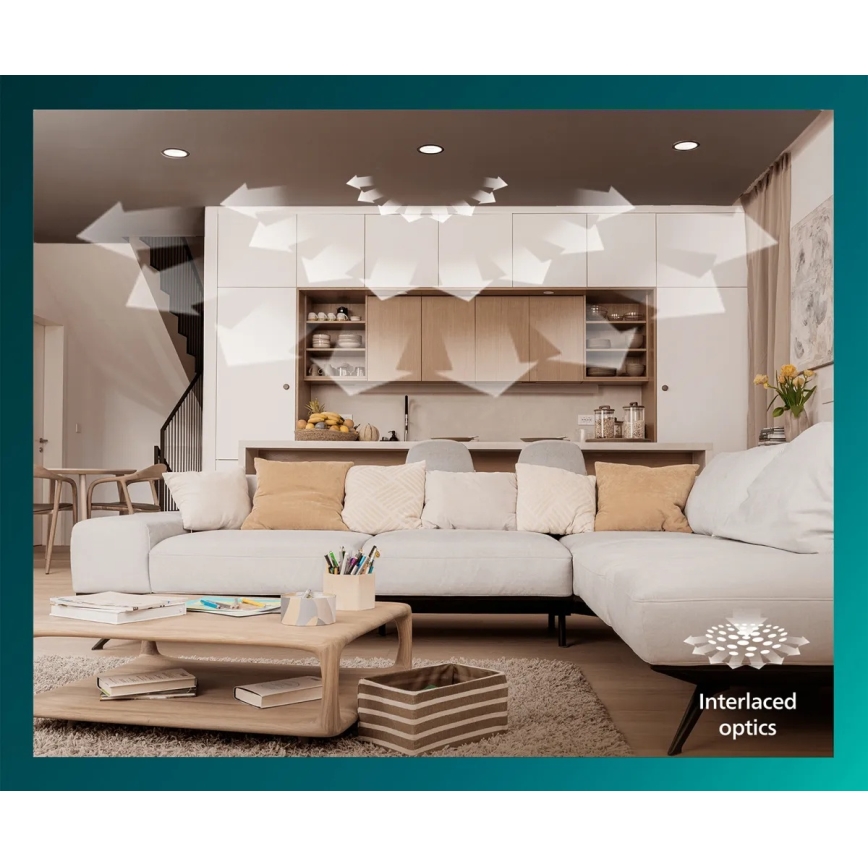 Philips - Faretto LED da incasso MESON LED/12,5W/230V 4000K