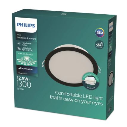 Philips - Faretto LED da incasso MESON LED/12,5W/230V 4000K