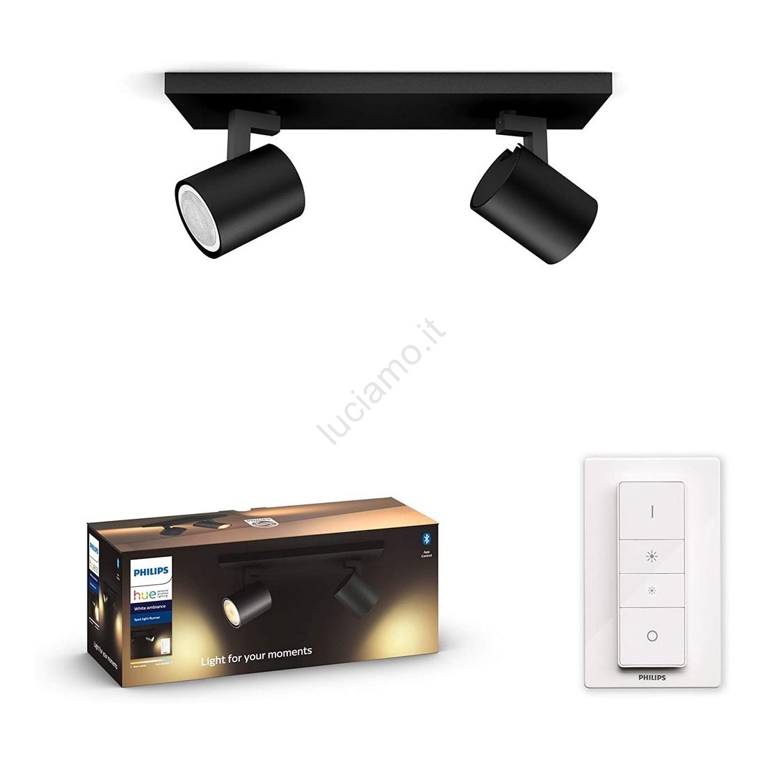 Philips Faretto LED GU10 50W Equivalente (2 Pezzi) - Luce Bianca Fredda - Durata 15000 Ore - 4