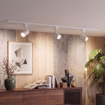 Philips - Faretto LED dimmerabile per sistema binario EASYLINK 3xGU10/6,2W/230V 2200-2700K 1m bianco