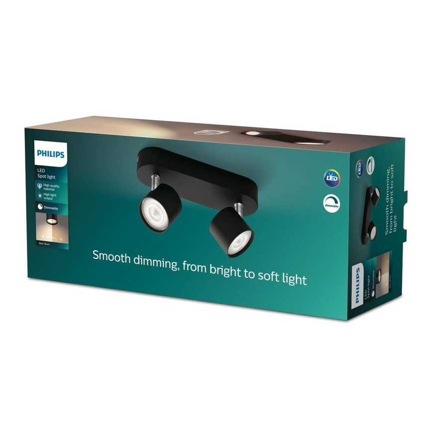 Philips - Faretto LED dimmerabile 2xLED/4,5W/230V