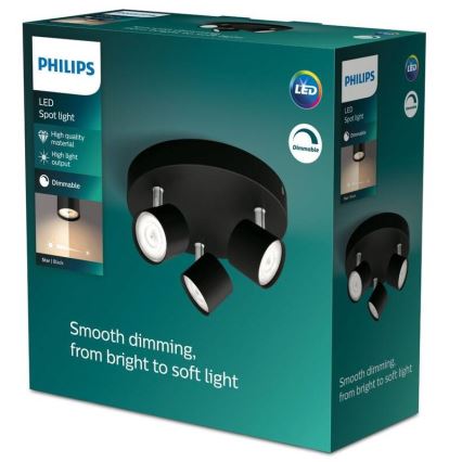 Philips - Faretto LED dimmerabile 3xLED/4,5W/230V