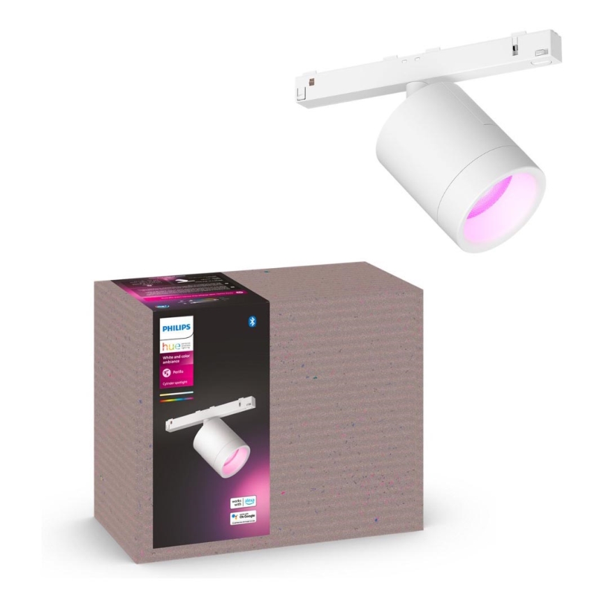 Philips - Faretto LED RGB dimmerabile per sistema a binario Hue PERIFO LED RGB/5,2W/24V 2000-6500K