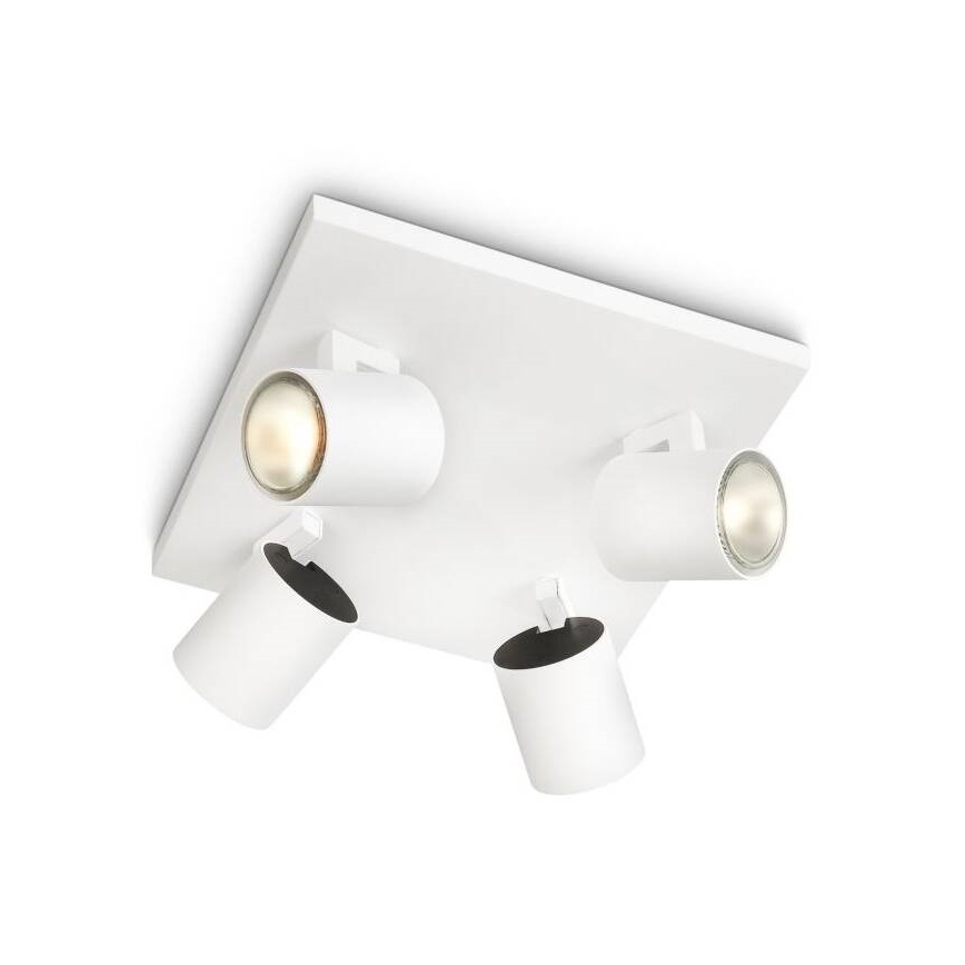Philips - Faretto LED RGBW dimmerabile RUNNER 4xGU10/6,5W/230V 2700-6500K bianco