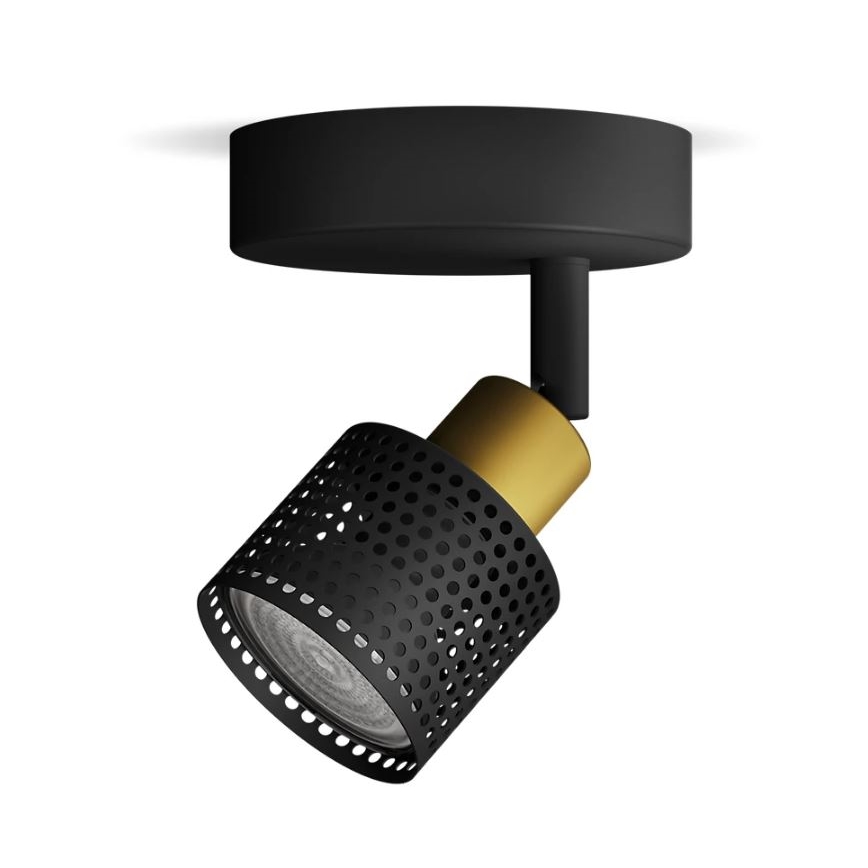 Philips - Faretto NIALL 1xGU10/5W/230V nero/ottone
