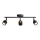 Philips - Faretto NIALL 3xGU10/5W/230V nero/ottone