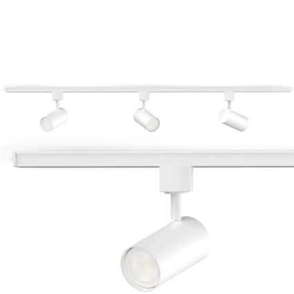 Philips - Faretto per binario EASYLINK 3xGU10/7W/230V 1m bianco
