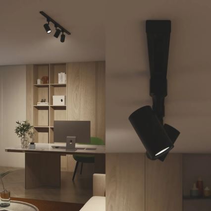 Philips - Faretto per il sistema a binario EASYLINK 3xGU10/7W/230V 1m nero