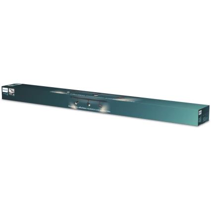 Philips - Faretto per sistema a binario EASYLINK 3xGU10/7W/230V 1m nero