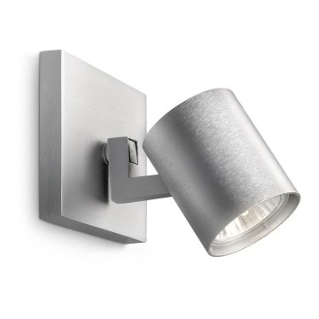 Philips - Faretto RUNNER 1xGU10/20W/230V cromo satinato