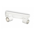 Philips - Faretto RUNNER 2xGU10/20W/230V bianco