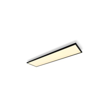 Philips - Lampada da soffitto dimmerabile a LED Hue AURELLE LED/39W/230V 2200-6500K 120x30 cm nero
