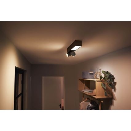 Philips - Faretto LED RGBW dimmerabile Hue CENTRIS LED/11W/230V + 2xGU10/5,7W