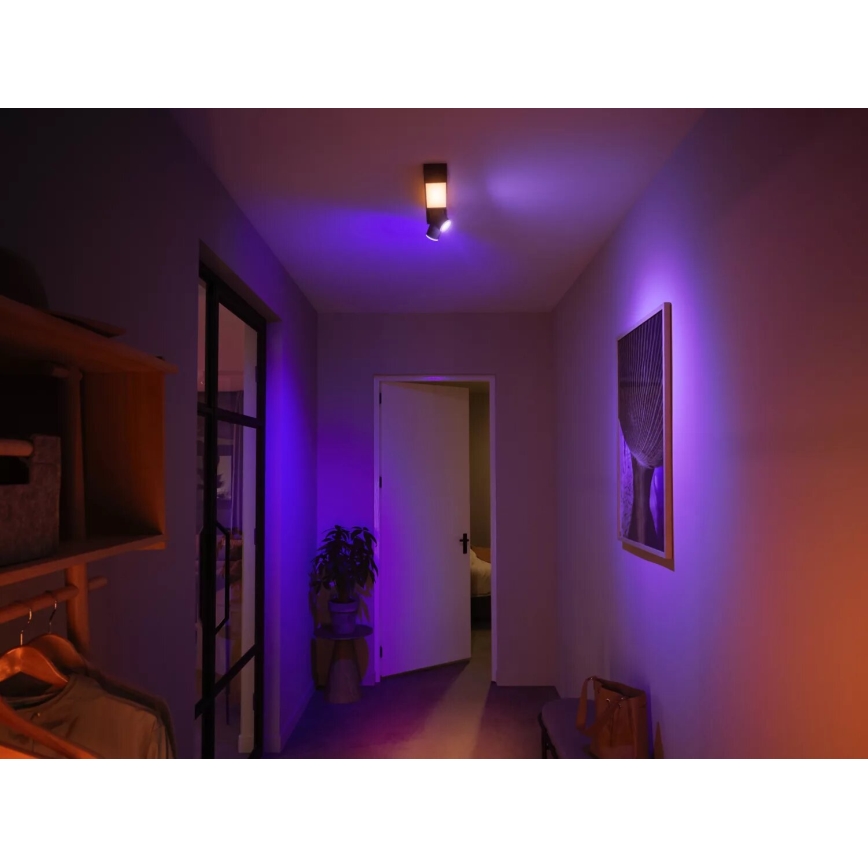 Philips - Faretto dimmerabile LED RGBW Hue CENTRIS 2xGU10/4,2W/230V + LED/11W 2000-6500K