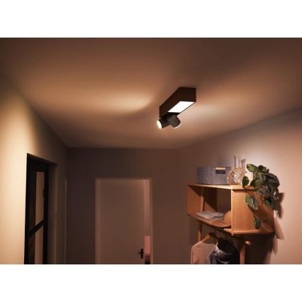 Philips - Faretto dimmerabile LED RGBW Hue CENTRIS 2xGU10/4,2W/230V + LED/11W 2000-6500K