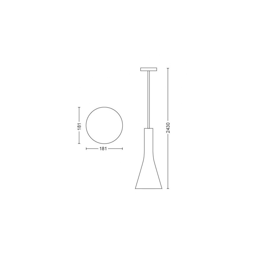 Philips - Lampadario a sospensione dimmerabile a LED su cavo Hue EXPLORE 1xE27/6W/230V 2200-6500K + telecomando