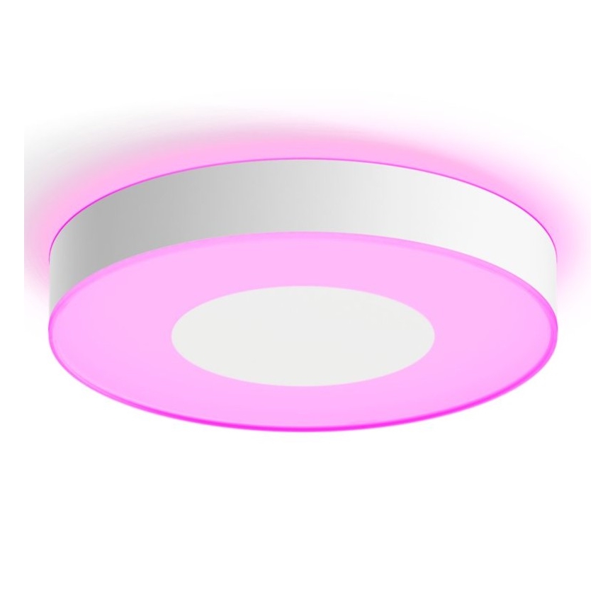 Philips - Plafoniera LED RGB dimmerabile Hue INFUSE, 52,5 W, 230 V, 2000-6500 K, Ø 425 mm, bianco