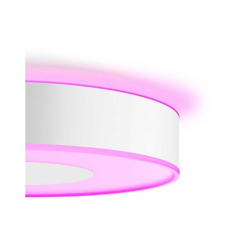 Philips - Plafoniera LED RGB dimmerabile Hue INFUSE, 52,5 W, 230 V, 2000-6500 K, Ø 425 mm, bianco
