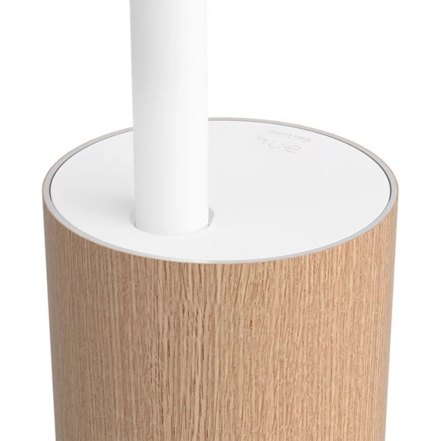 Philips - Lampada da terra dimmerabile LED RGBW Hue SIGNE LED/29W/230V 2000-6500K beige