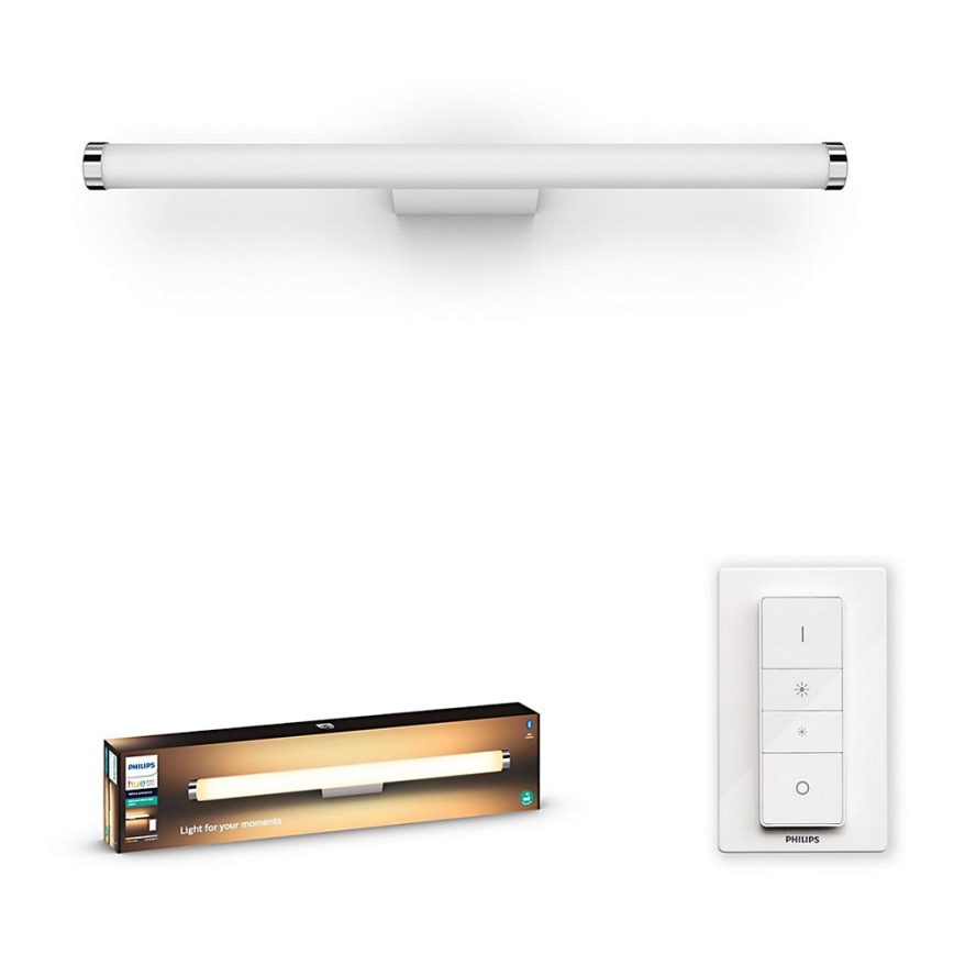 Philips - Illuminazione da bagno dimmerabile a LED Hue ADORE LED/20W/230V IP44 + telecomando