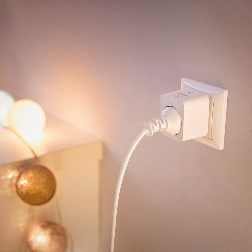 Philips - Kit 2x prese smart SCHUKO 2300W Wi-Fi