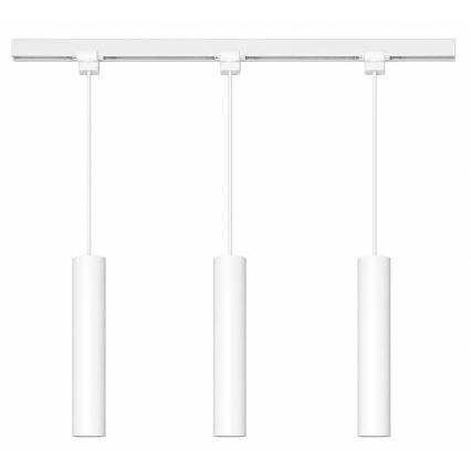 Philips - Lampada a sospensione LED dimmerabile con cavo per sistema a binario EASYLINK, 3x GU10/6,2W/230V, 2200-2700K, 1 m, bianco