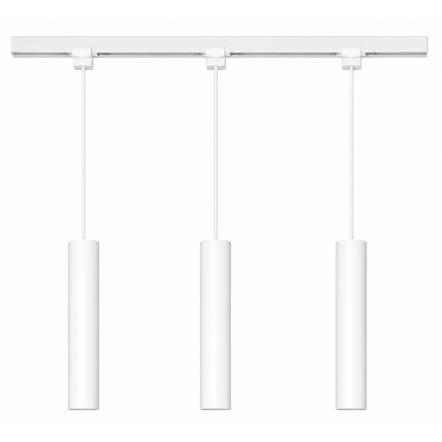 Philips - Lampada a sospensione LED dimmerabile con cavo per sistema a binario EASYLINK, 3x GU10/6,2W/230V, 2200-2700K, 1 m, bianco