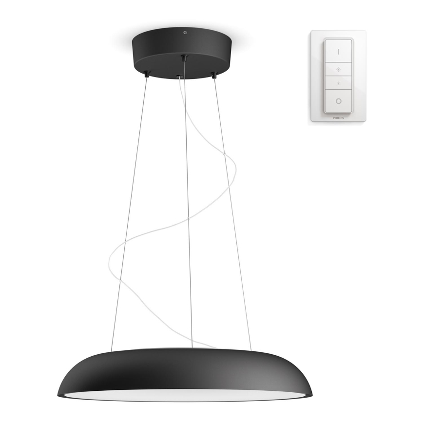 Lampada a sospensione LED Annex con vetro