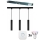 Philips - Lampada a sospensione LED RGBW dimmerabile con cavo per sistema a binario EASYLINK HUE 3x GU10/4,7W/230V 2200-6500K 1 m nero + Hue Bridge
