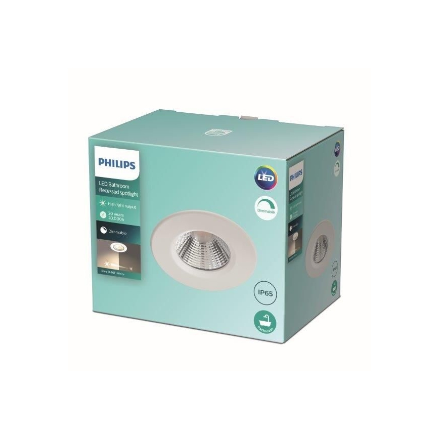 Philips - Lampada da bagno LED dimmerabile LED/5,5W/230V 2700K IP65