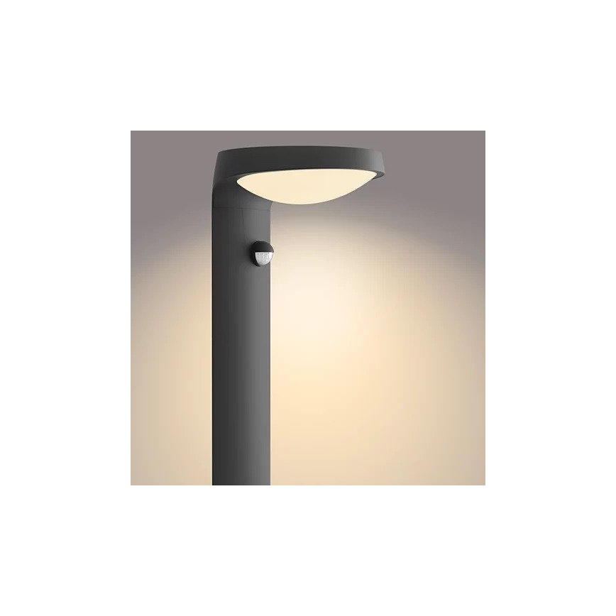 Philips - Lampada da esterno a LED con sensore LED/9W/230V 2700K IP44