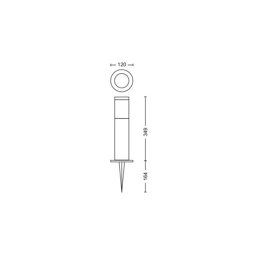Philips - Lampada da esterno a LED GARDENLINK LED/24W/230V 2700K IP44