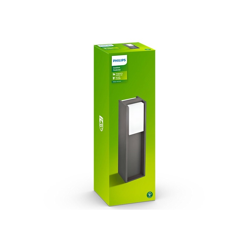 Philips - Lampada da esterno BRIDGE 1xE27/14W/230V IP44 40,2 cm