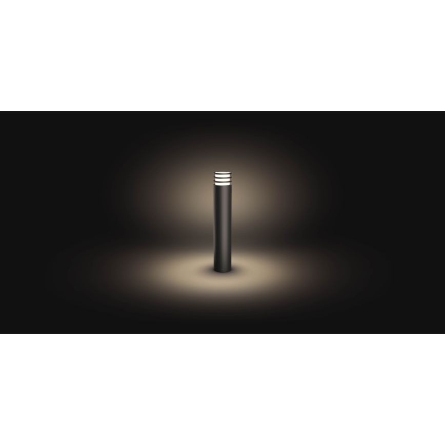 Philips - Lampada LED RGB dimmerabile da esterno Hue LUCCA 1xE27/8,1W/230V 77 cm 1000-20000K IP44