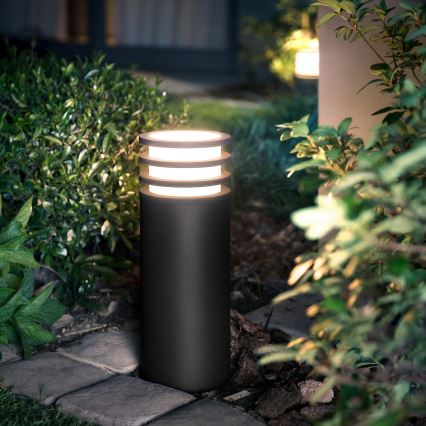 Philips - Lampada da esterno dimmerabile LED RGB Hue LUCCA 1xE27/8,1W/230V 25 cm 1000-20000K IP44