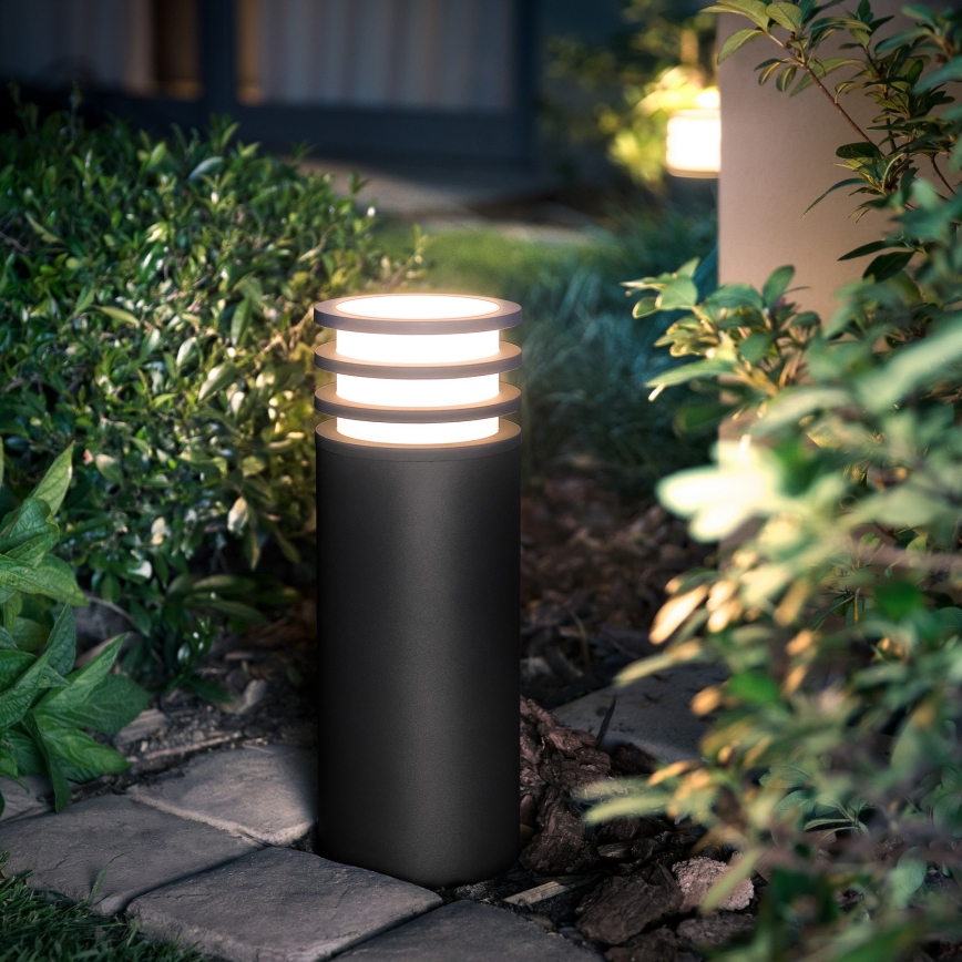 Philips - Lampada da esterno dimmerabile LED RGB Hue LUCCA 1xE27/8,1W/230V 25 cm 1000-20000K IP44