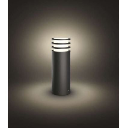 Philips - Lampada da esterno dimmerabile LED RGB Hue LUCCA 1xE27/8,1W/230V 25 cm 1000-20000K IP44