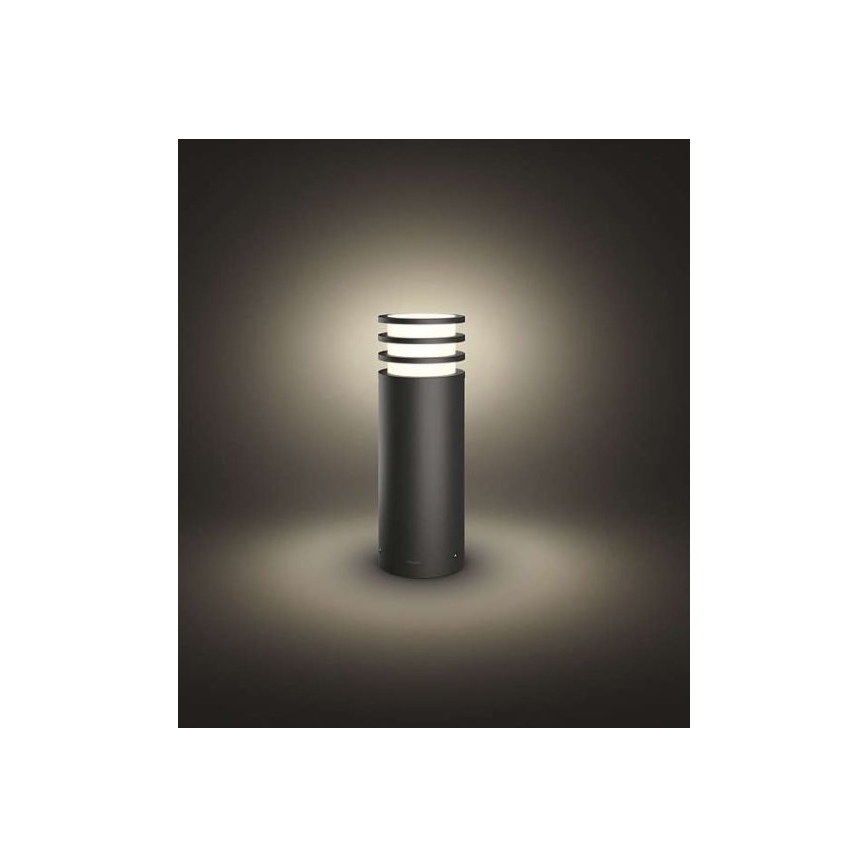 Philips - Lampada da esterno dimmerabile LED RGB Hue LUCCA 1xE27/8,1W/230V 25 cm 1000-20000K IP44