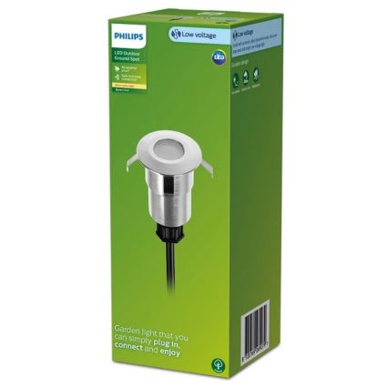 Philips - Lampada da incasso da esterno LED SPORE LED/1W/24V IP67