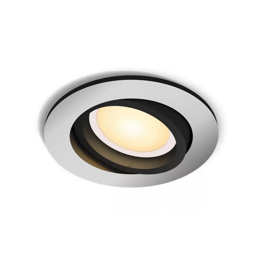 Philips - Lampada da incasso LED dimmerabile Hue MILLISKIN 1xGU10/4,2W/230V 2200-6500K