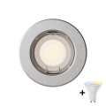 Philips - Lampada da incasso LED RGBW dimmerabile PERIDOT 1xGU10/6,5W/230V 2700-6500K argento