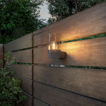 Philips - Lampada da parete a LED per esterni NAYL 1xE27/4W/230V 2700K IP44