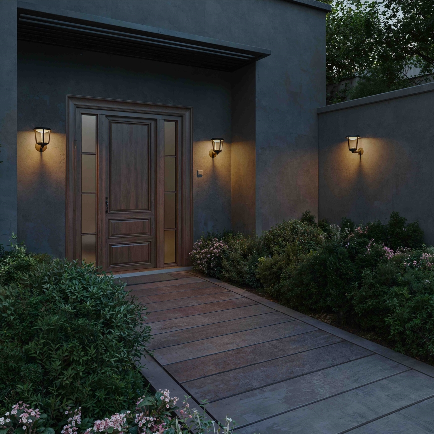 Philips - Lampada da parete esterna a LED NUVY LED/4,3W/230V 2700K IP44