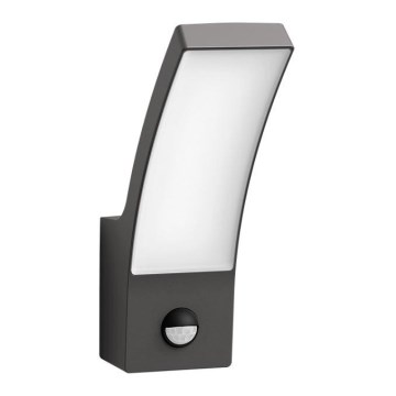 Philips - Lampada da parete LED da esterno con sensore LED/12W/230V 2700K IP44