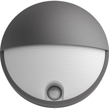 Philips - Lampada da parete per esterni con sensore CAPRICORN LED/4,3W/230V IP44