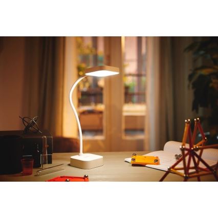 Philips - Lampada da tavolo LED dimmerabile con funzione Touch ROCK LED/5W/5V 1800 mAh