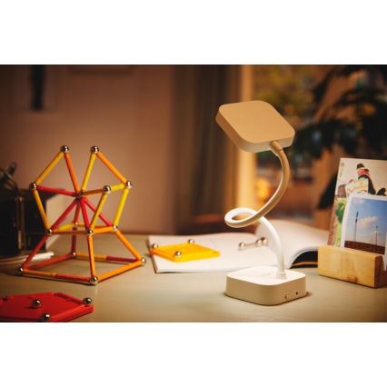 Philips - Lampada da tavolo LED dimmerabile con funzione Touch ROCK LED/5W/5V 1800 mAh