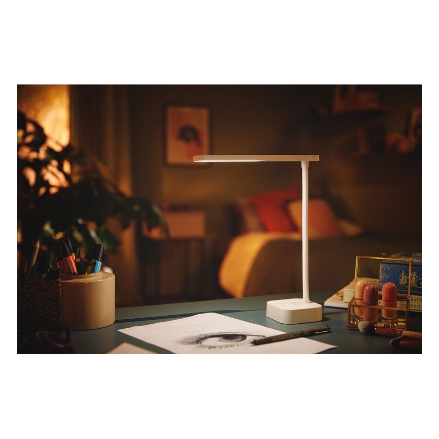 Philips - Lampada da tavolo LED dimmerabile con funzione Touch TILPA LED/5W/5V 1800 mAh