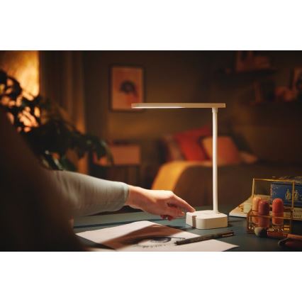 Philips - Lampada da tavolo LED dimmerabile con funzione Touch TILPA LED/5W/5V 1800 mAh